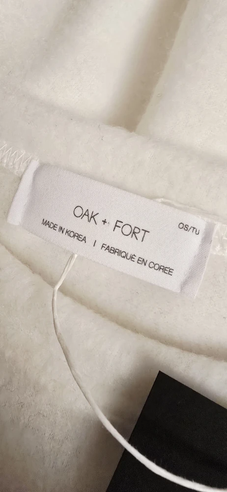 New with tag  Oak + Fort White Sweatshirt - Size OS/TU - photo 4