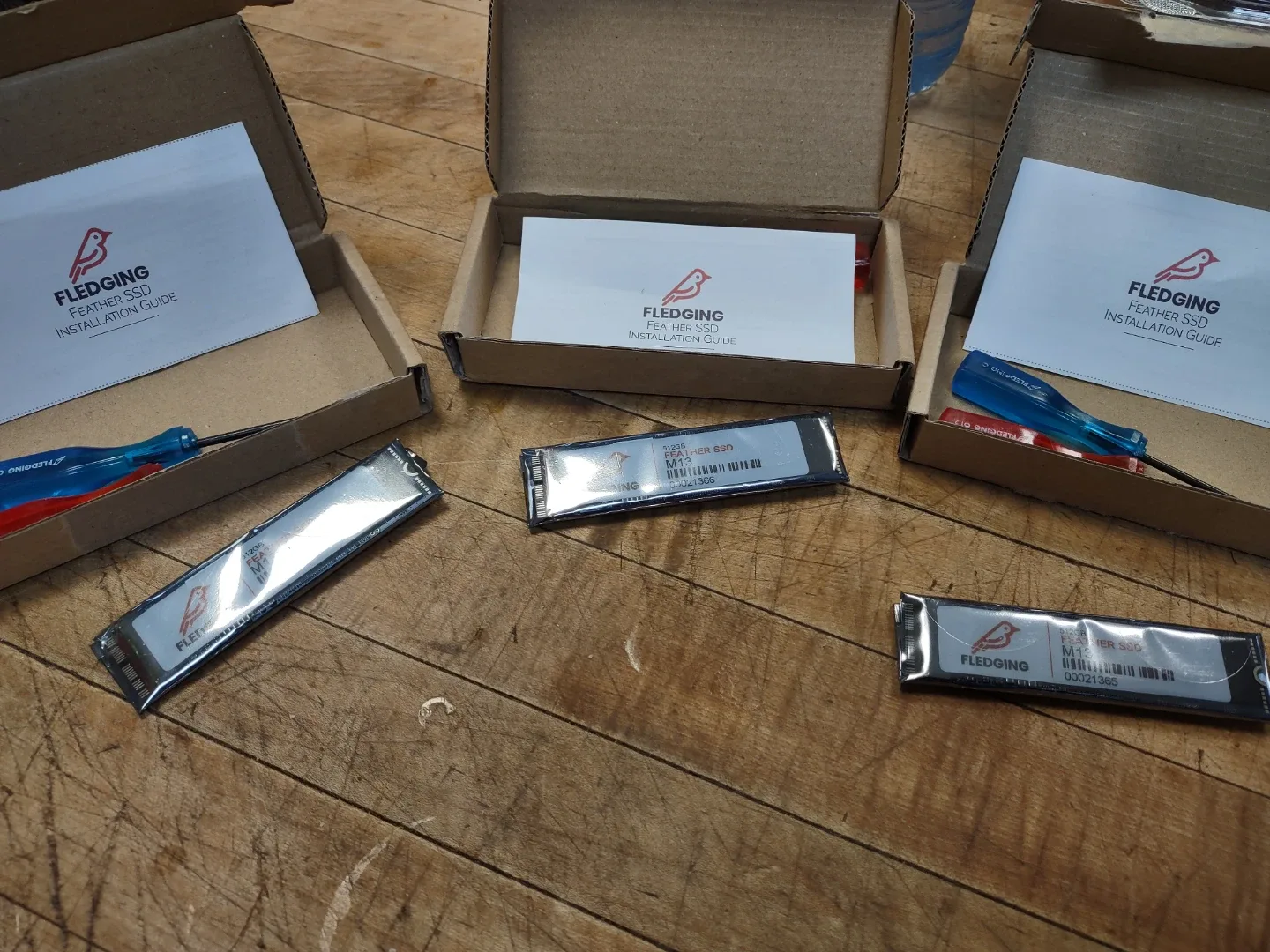 New Fledging Feather M13 512GB SSD thumbnail