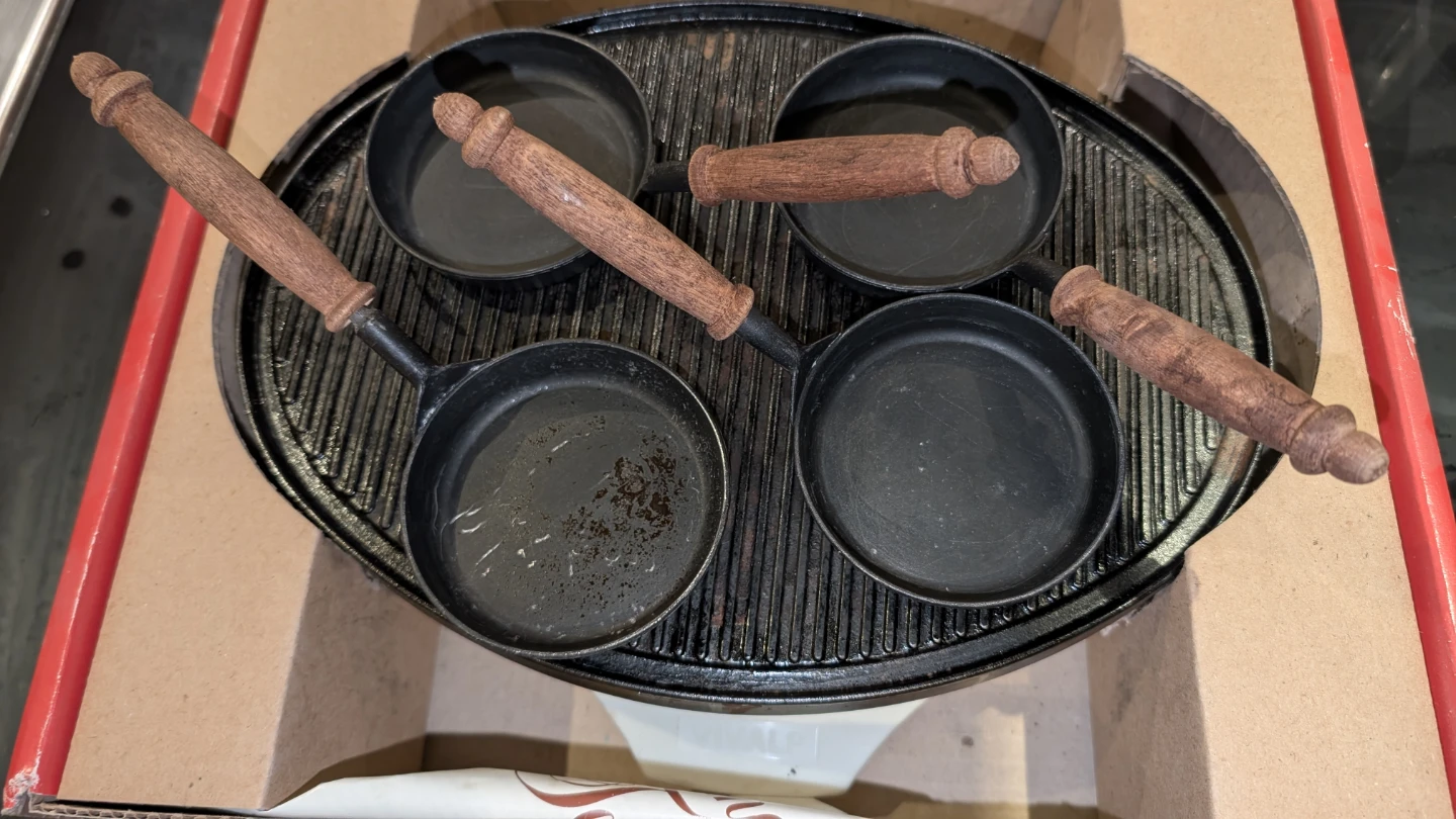 Mini Grill Raclette Vivalp avec 4 poêlons - photo 2