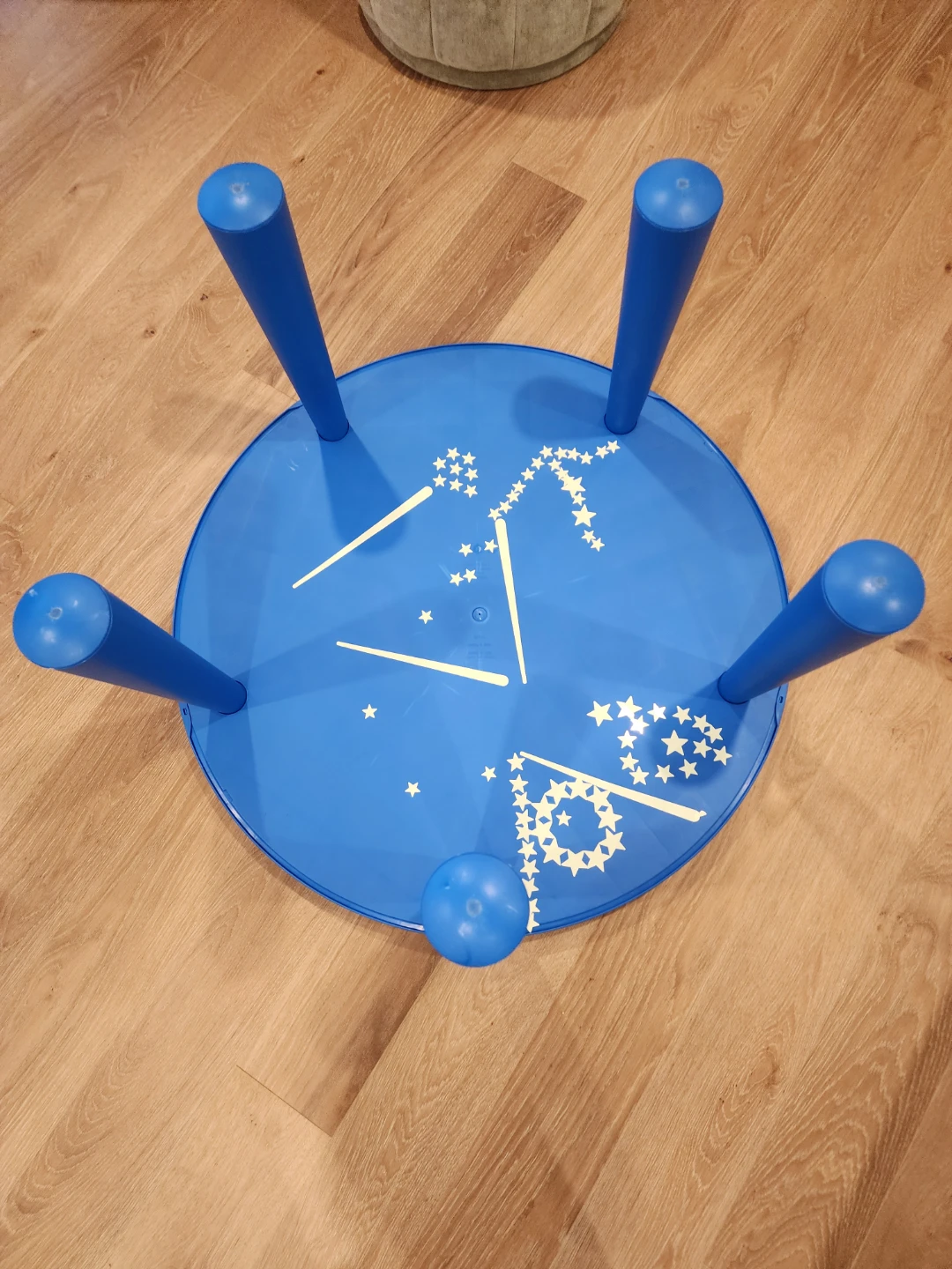 Blue Children's Table with Chairs - photo 3