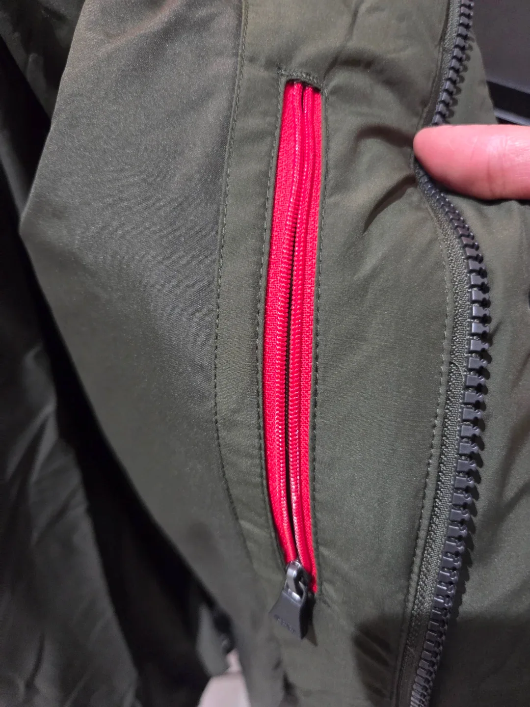 Pajar Olive Green Puffer Vest - Size S image indicator(2)