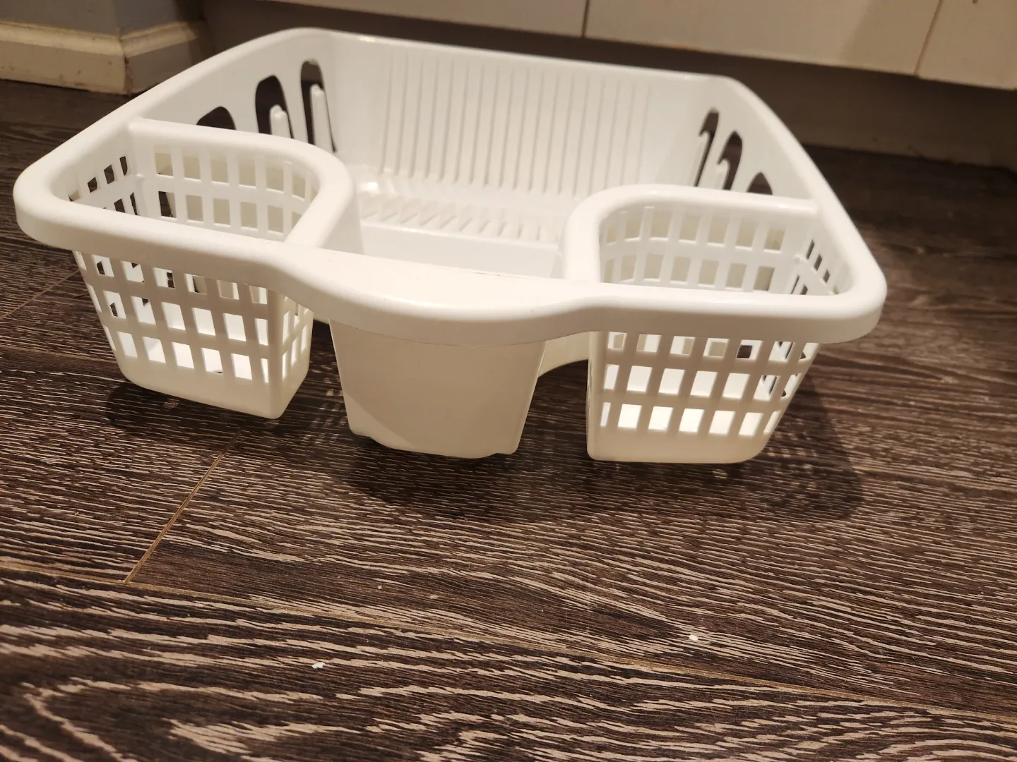 White Plastic Dish Rack image indicator(2)