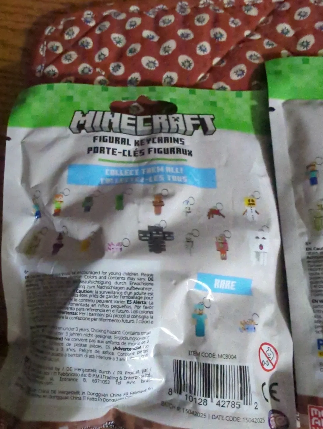 🥕Minecraft Figural Keychains - Collect Them All! image indicator(3)