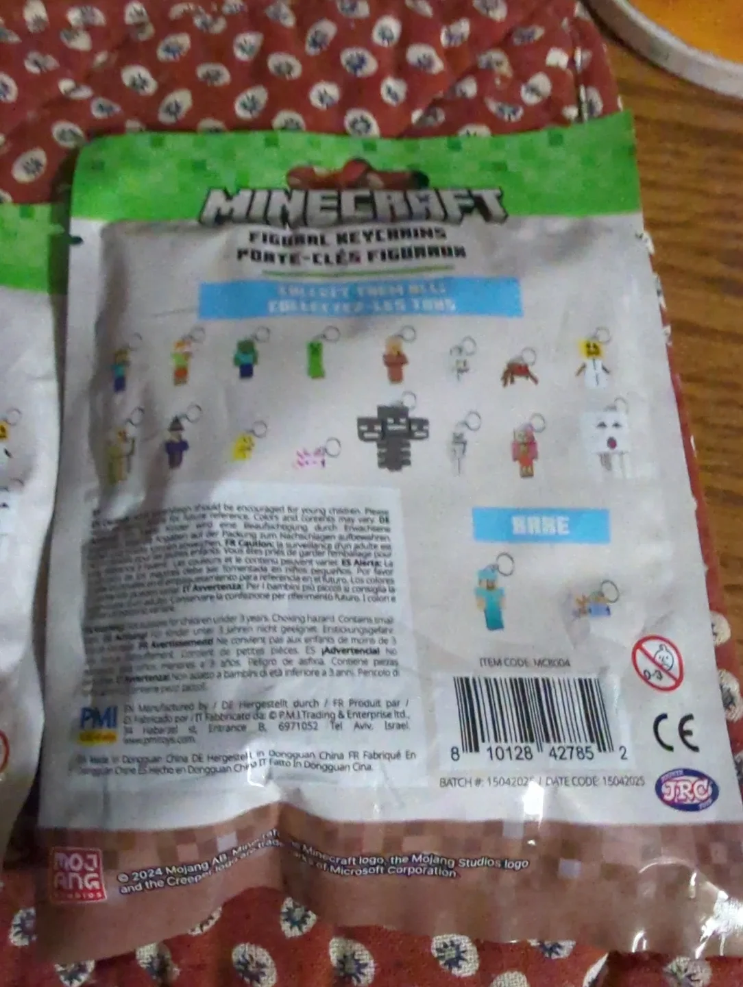 🥕Minecraft Figural Keychains - Collect Them All! image indicator(4)