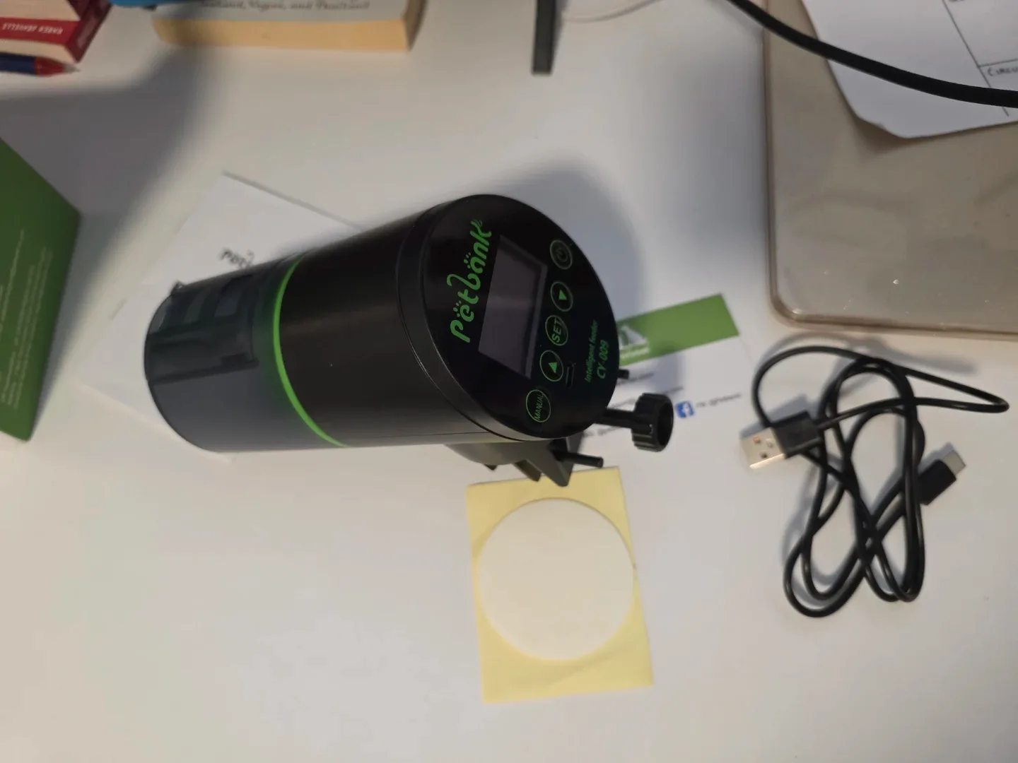 Petbank Intelligent Rechargeable Fish Feeder CY-009 image indicator(4)