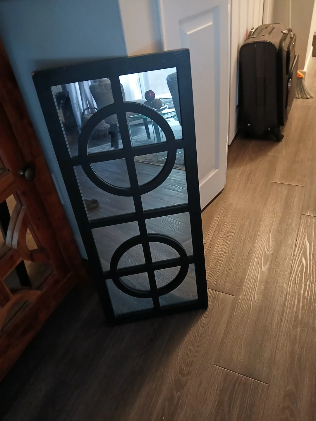 Black Framed Mirror - photo 2