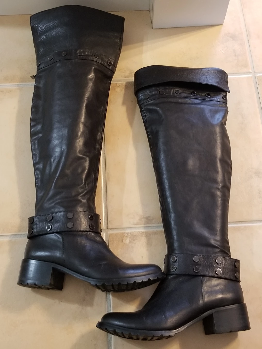 Rudsak Black Leather  High Boots - photo 3