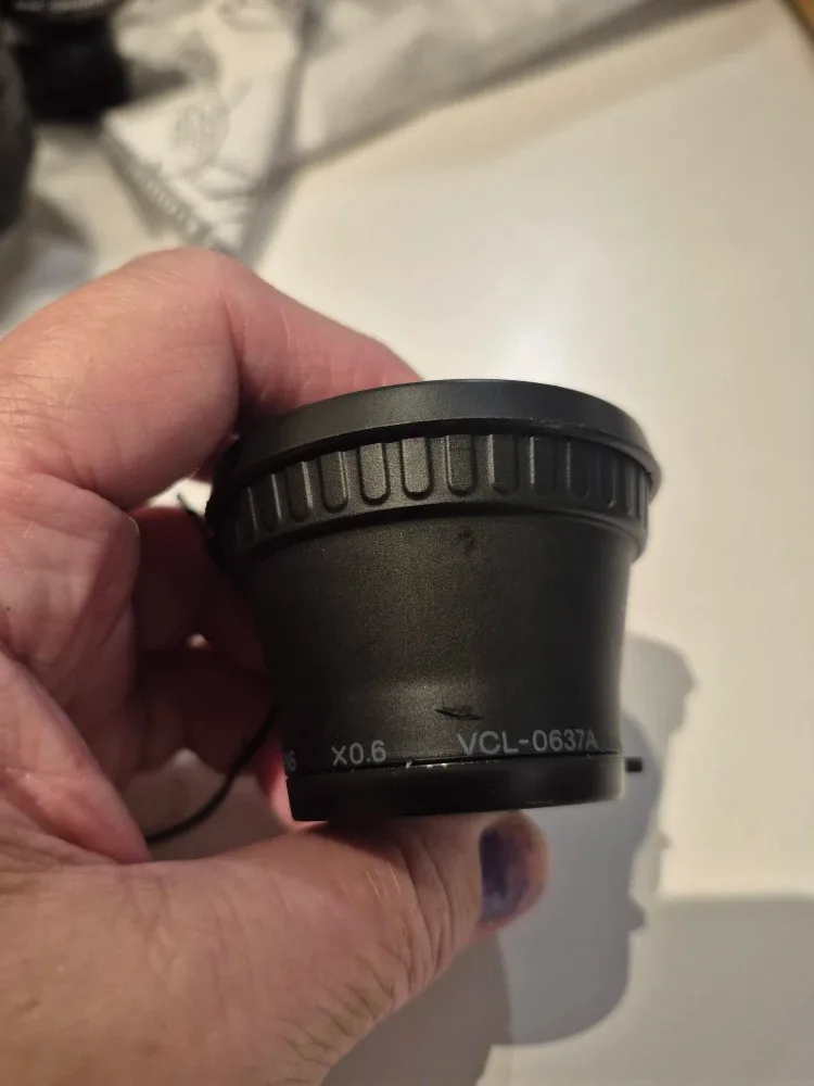 Sony VCL-0637A Wide Conversion Lens image indicator(3)