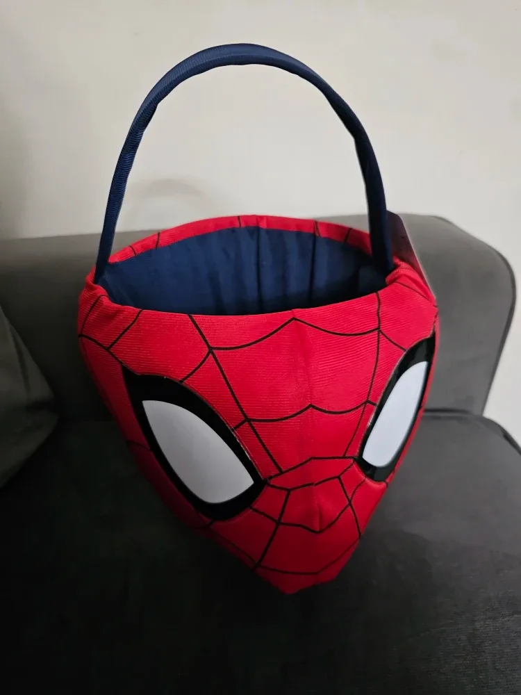 Spiderman 🕷 👨 Plush Easter or Halloween Basket 👻 🎃