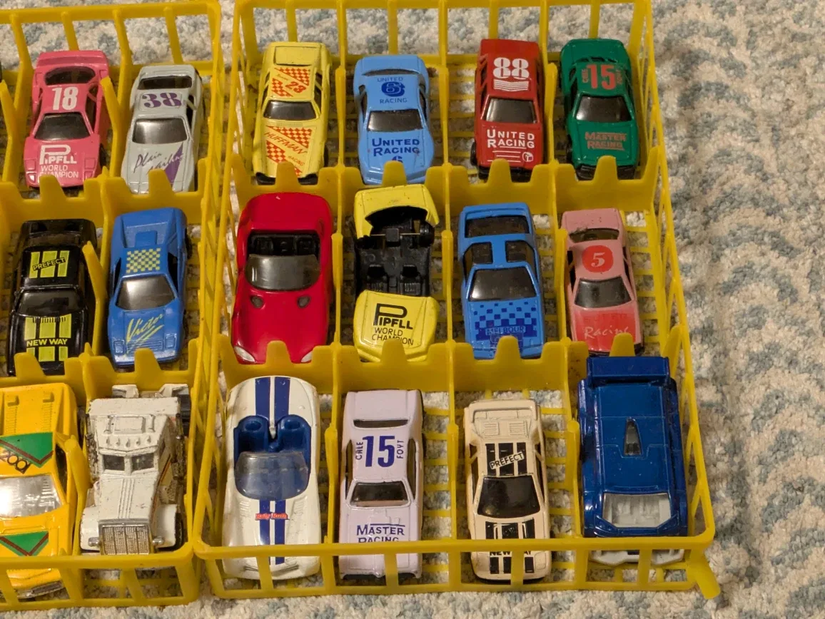 Vintage Diecast Racing Car Collection