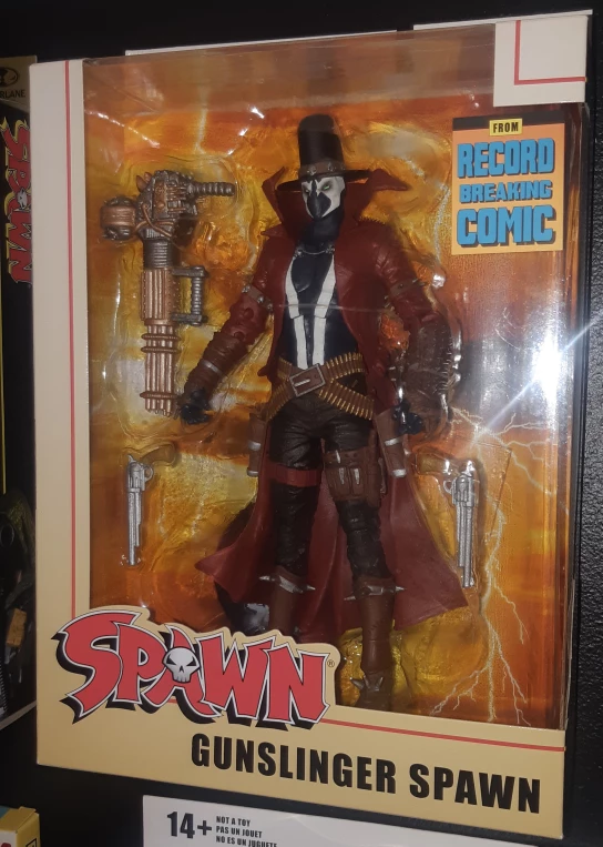 Spawn Gunslinger Action Figure (New in Box!)