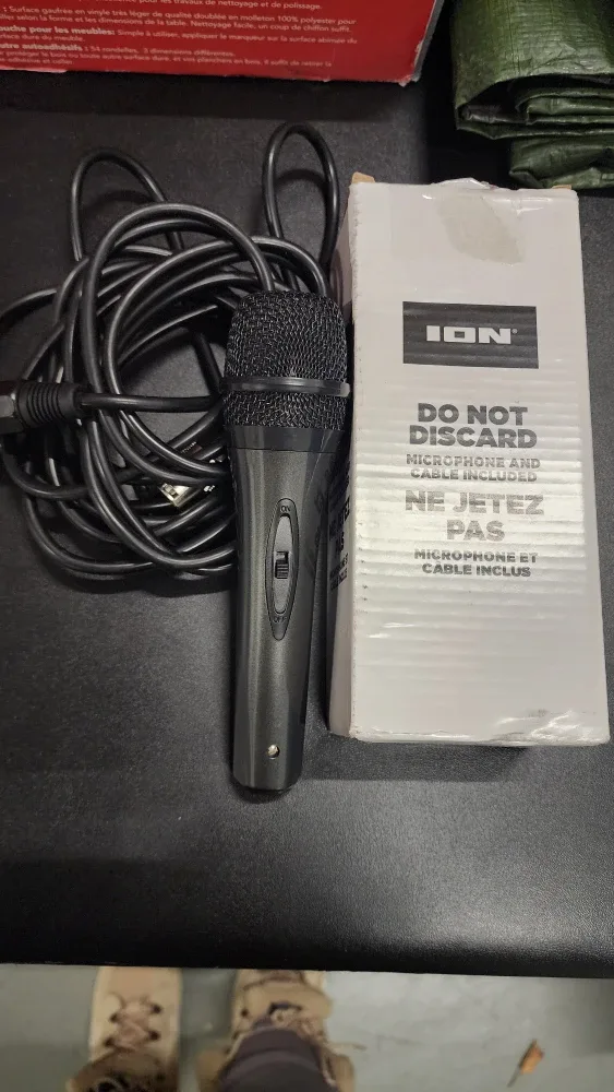 ION Microphone with Cable