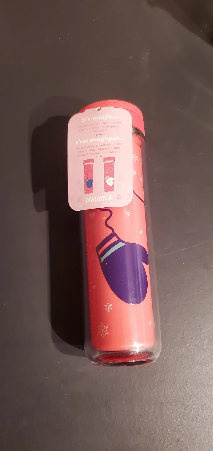 DAVIDsTEA Heat Sensitive Travel Mug