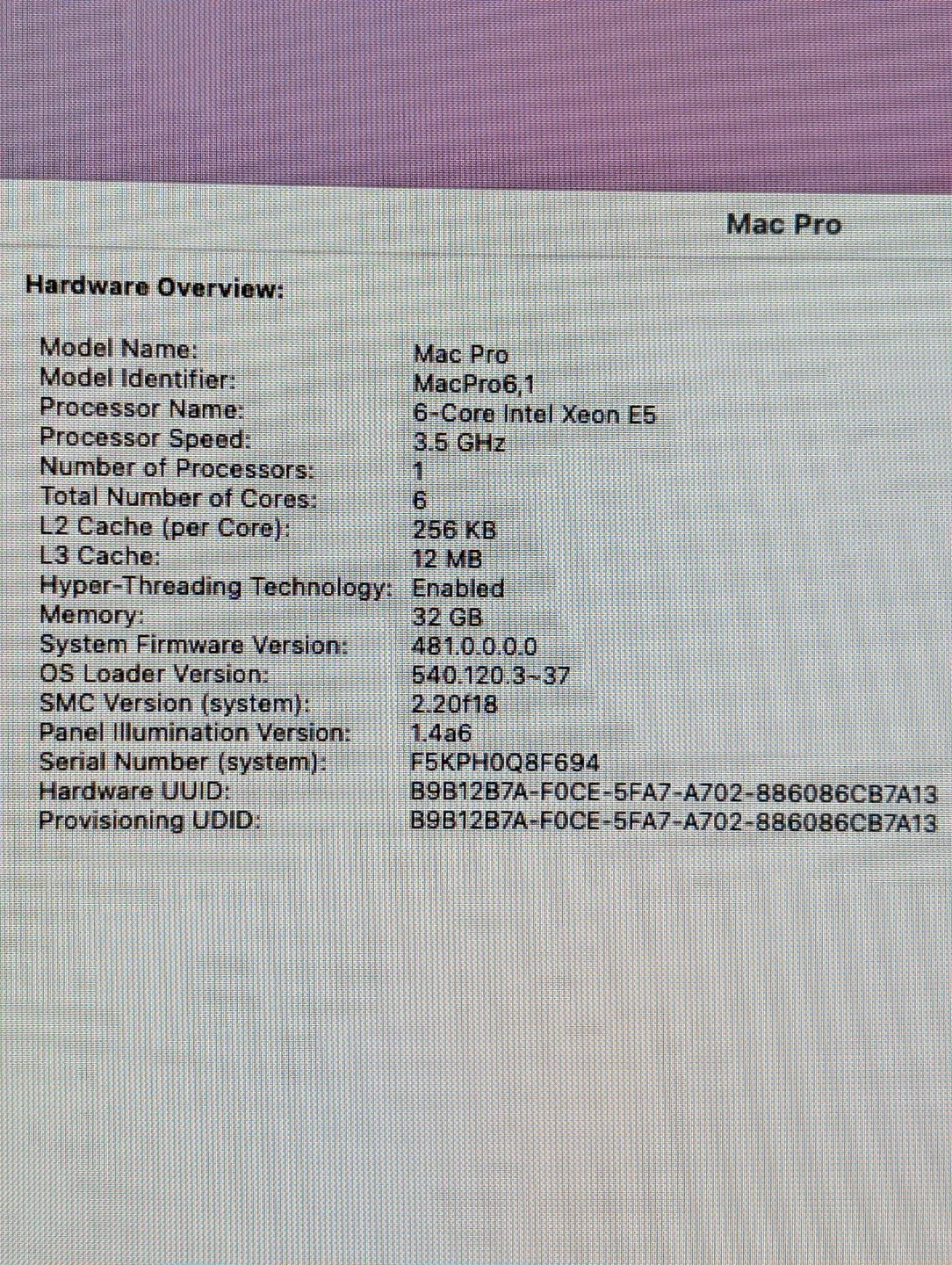 Apple Mac Pro (Late 2013) 500GB image indicator(10)
