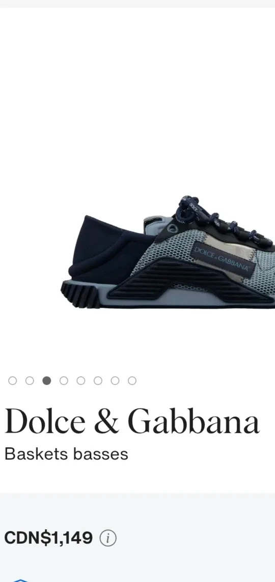 Dolce & Gabbana Baskets Basses Sneakers