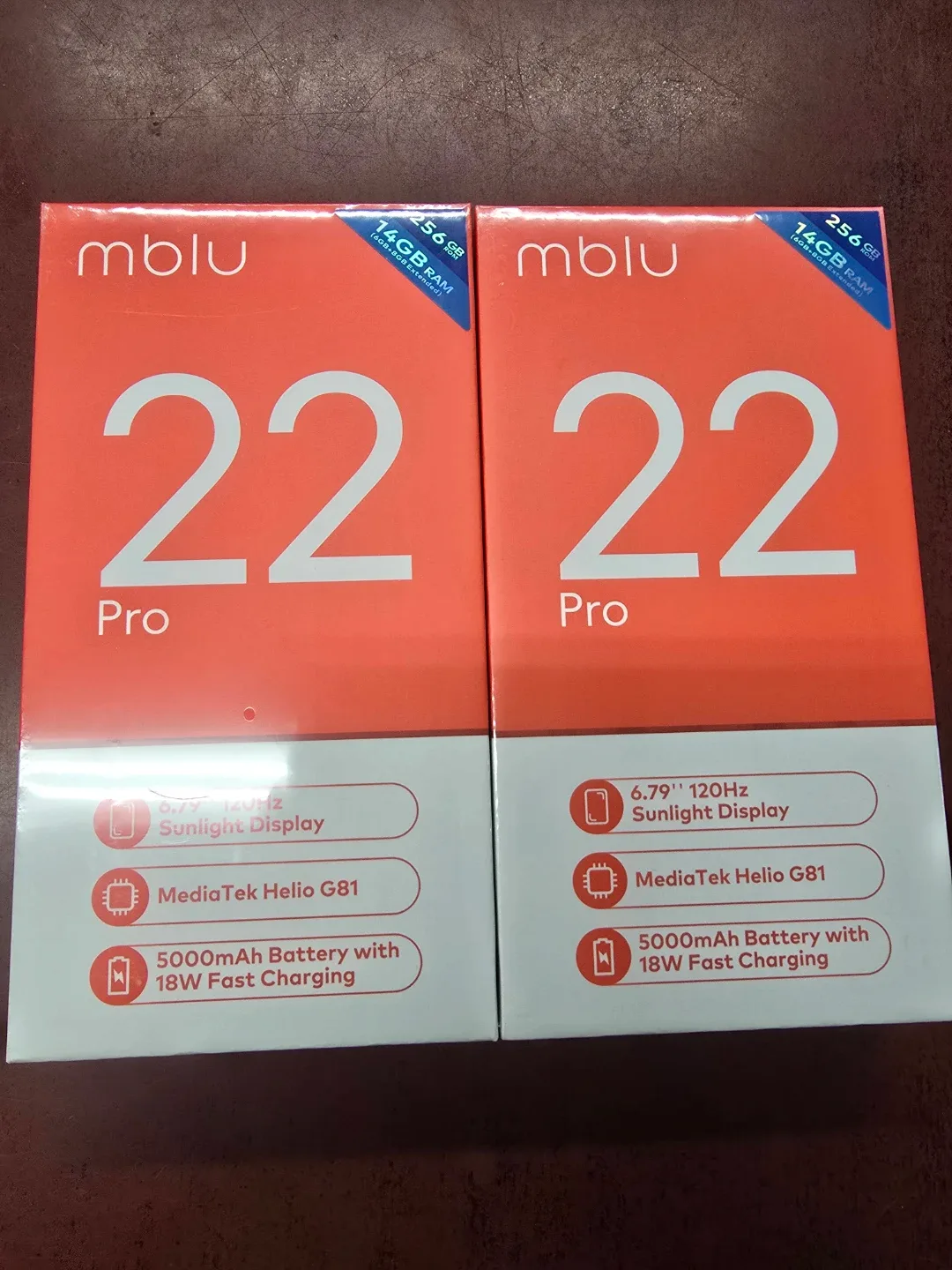 New Mblu 22 Pro Smartphone