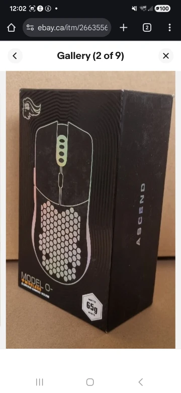Glorious Model O- Wireless Gaming Mouse - White - photo 2