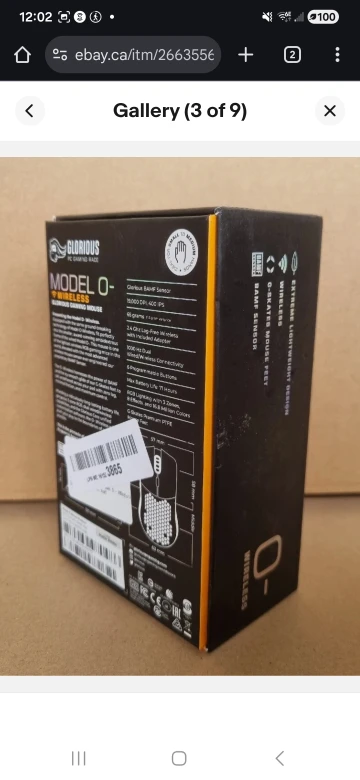 Glorious Model O- Wireless Gaming Mouse - White - photo 3