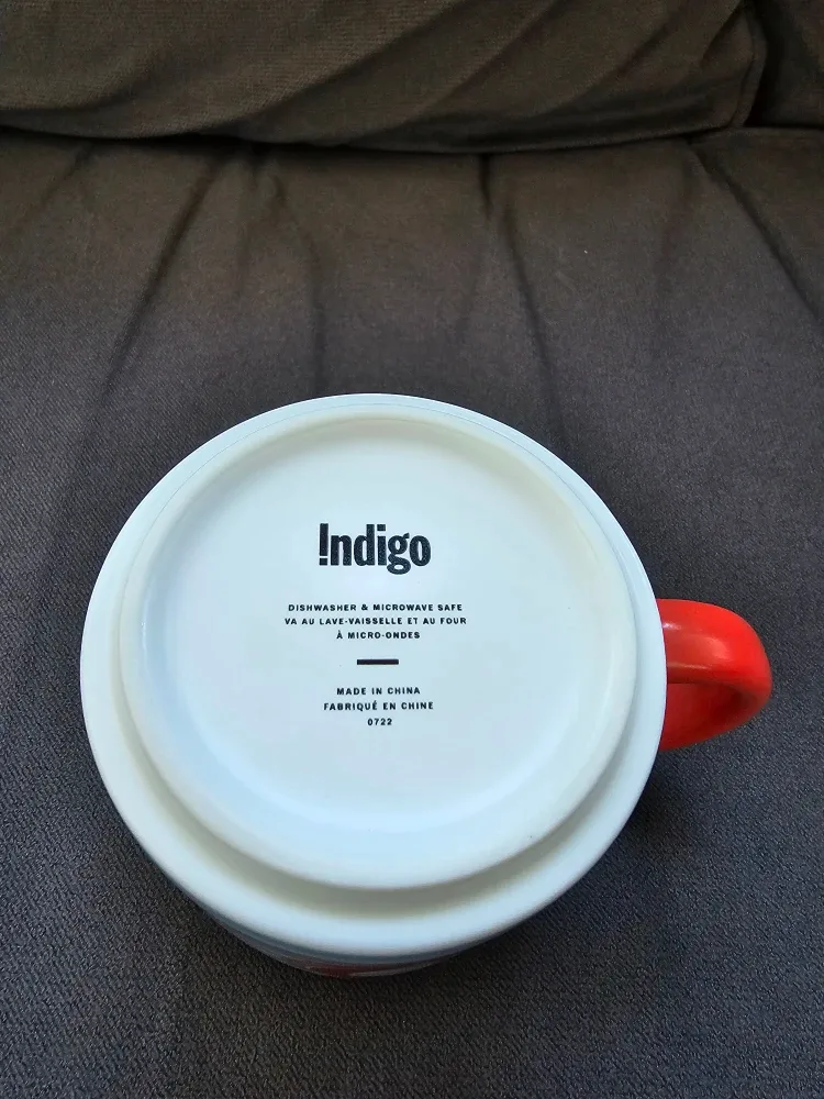 Indigo OUI Monogram "B" Mug ☕️ image indicator(3)