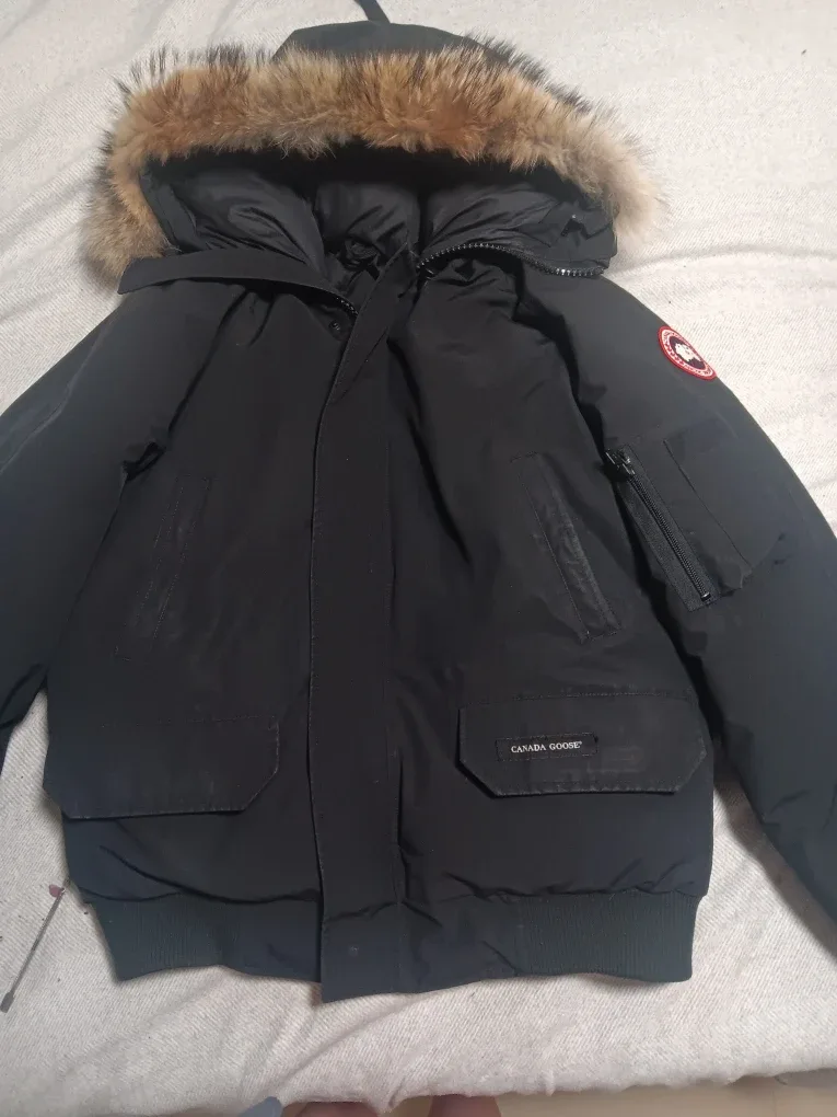 NEW Canada Goose Bomber Jacket, Black, M/M