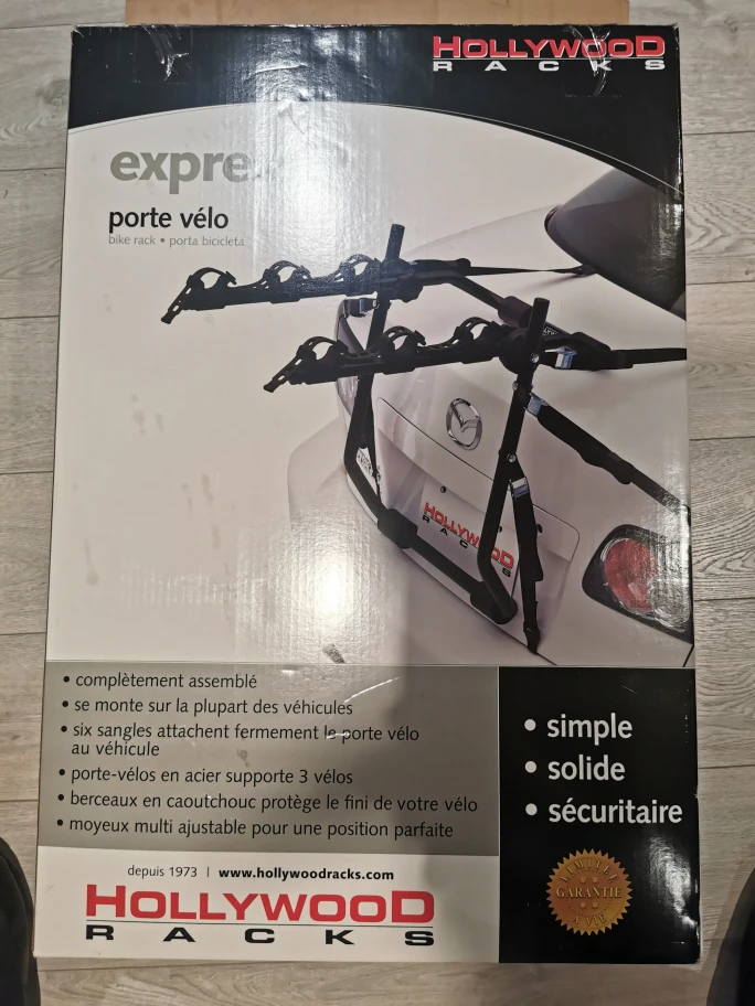 Hollywood Racks Express 3 Bike Rack - New in Box - photo 2