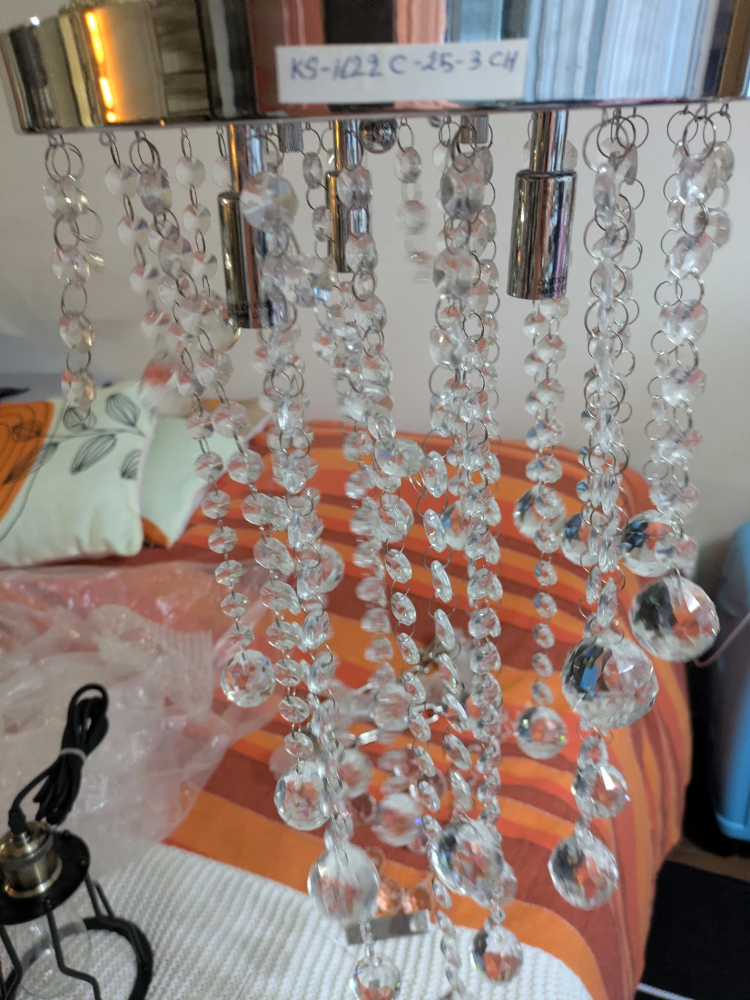 Crystal Chandelier Lighting Fixture - photo 4