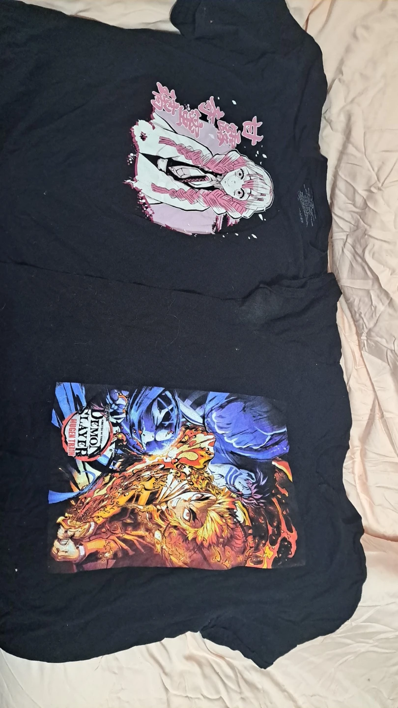 Two Demon Slayer Graphic T-Shirt