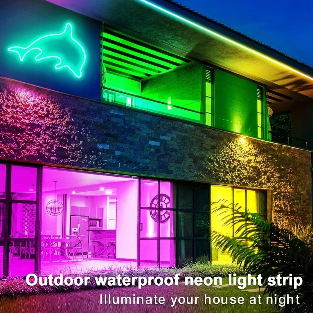 100 ft LED Neon Rope Light Strip image indicator(5)