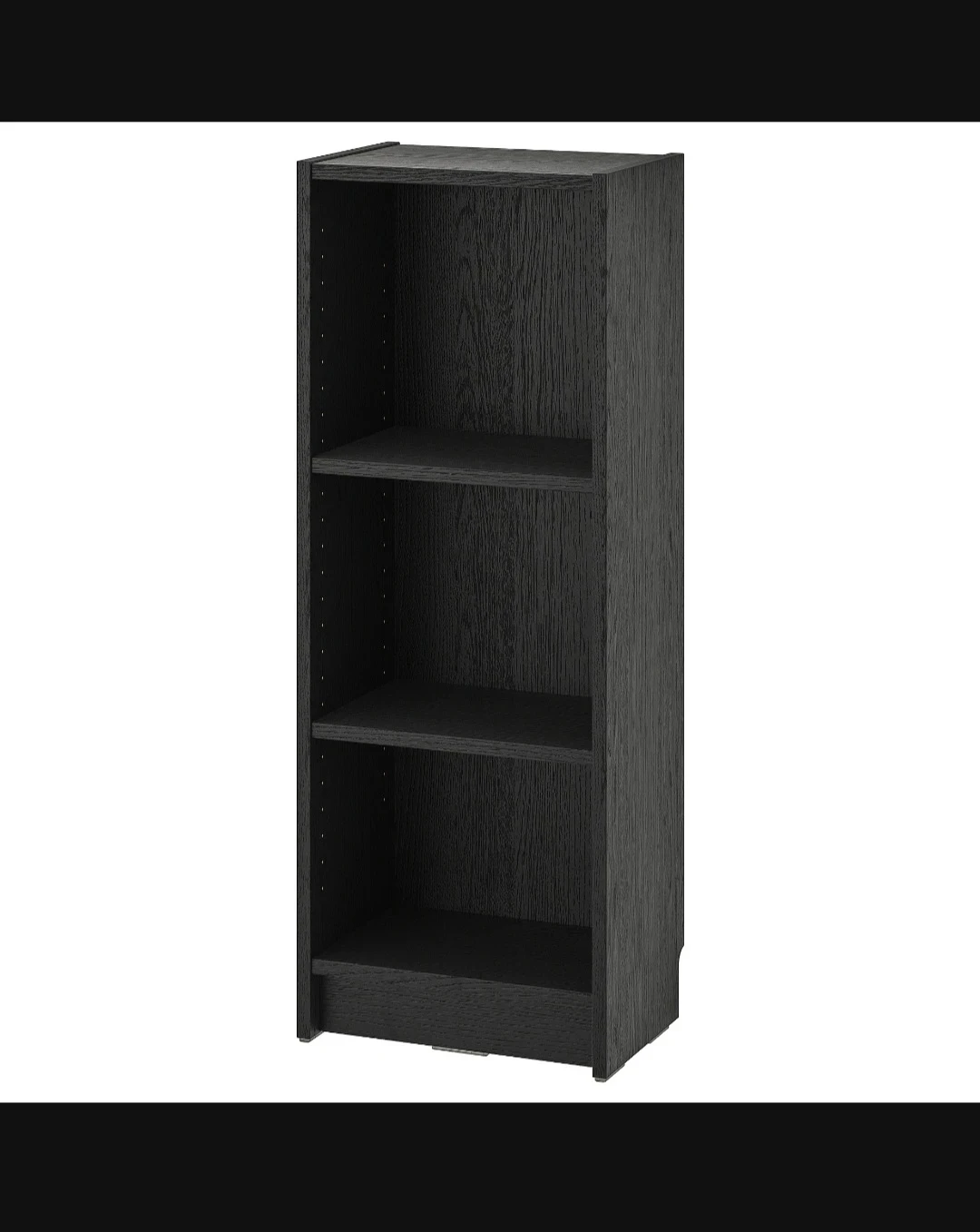IKEA Billy Bookcase - Black Oak