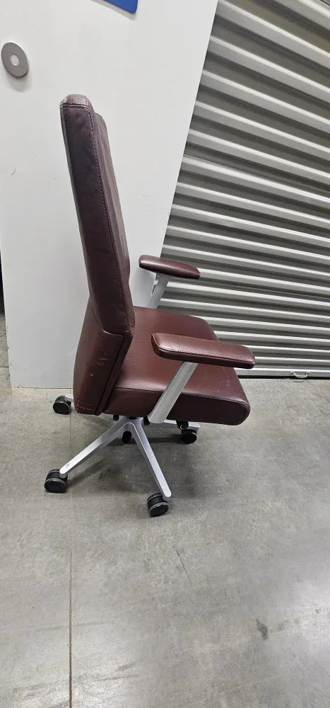Brown Leather Office Chair