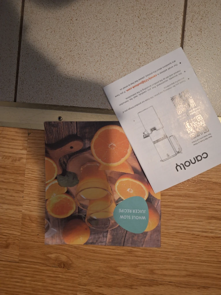 Canoly Masticating Juicer JE-68 - photo 3