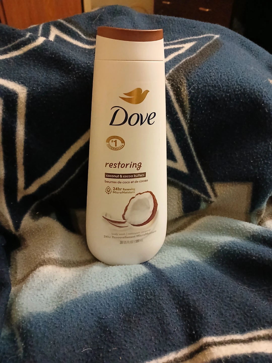 Dove Restoring Coconut & Cocoa Butter Body Wash 🥕
