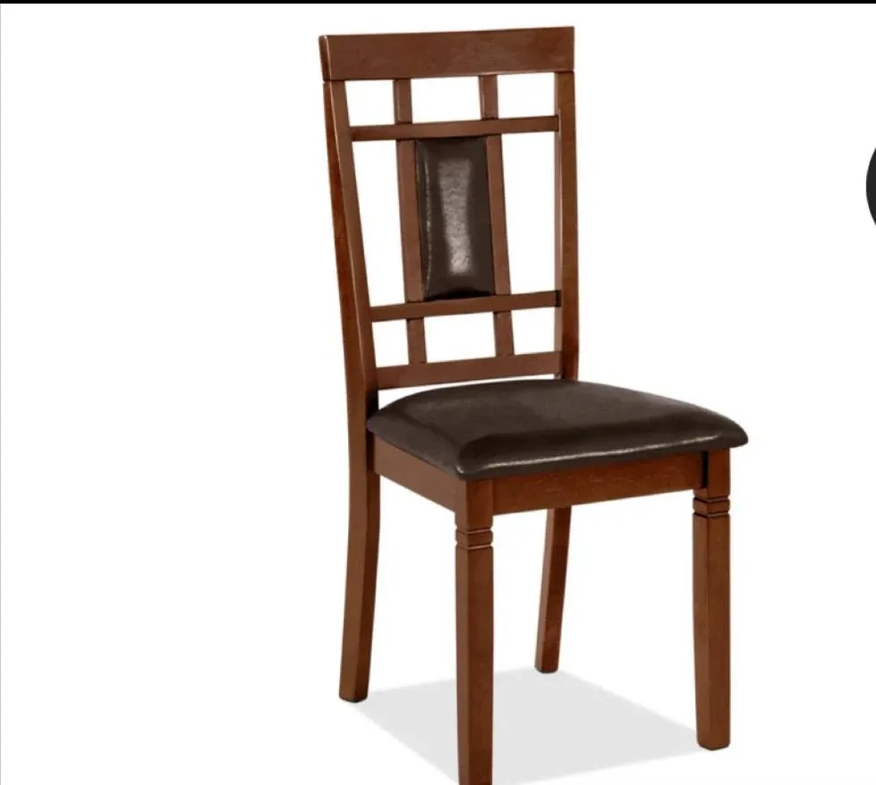 40% Off - Wooden Dining Table with 4 Chairs - Brown image indicator(3)