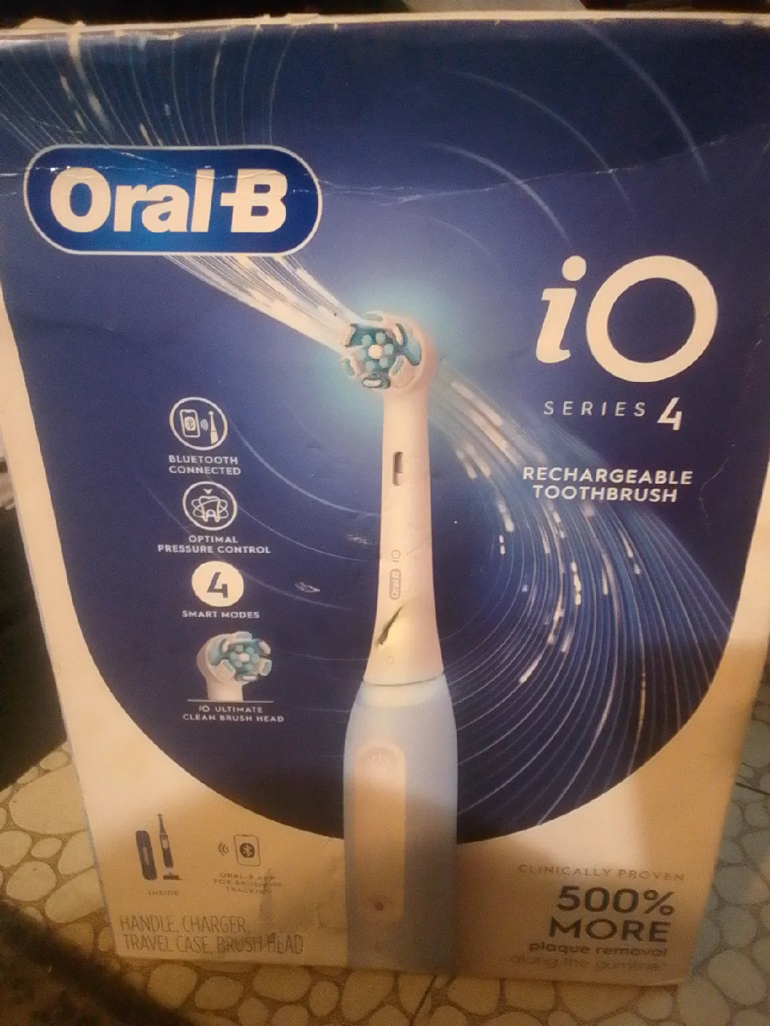 Neu Oral-B iO Series 4 Rechargeable image indicator(2)