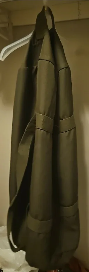 Olive Green Military Style Garment Bag
