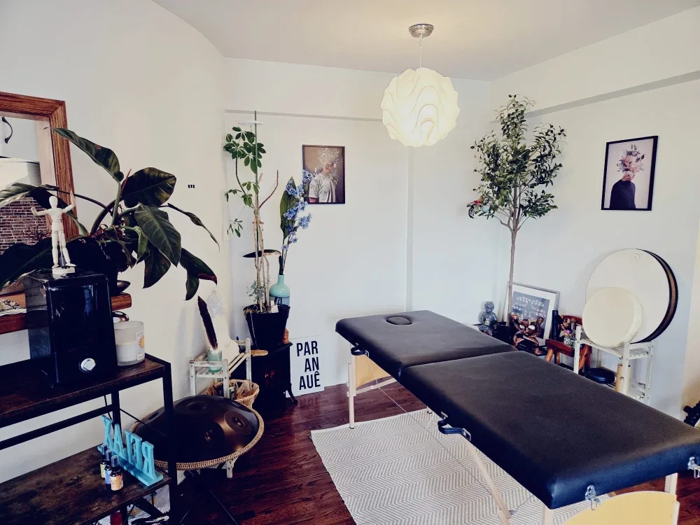 Portable Massage Table - Black image indicator(2)