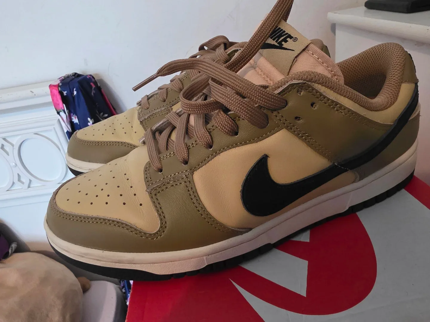 Nike Dunk Low 'Dark Driftwood' Women's Size 8.5 image indicator(6)
