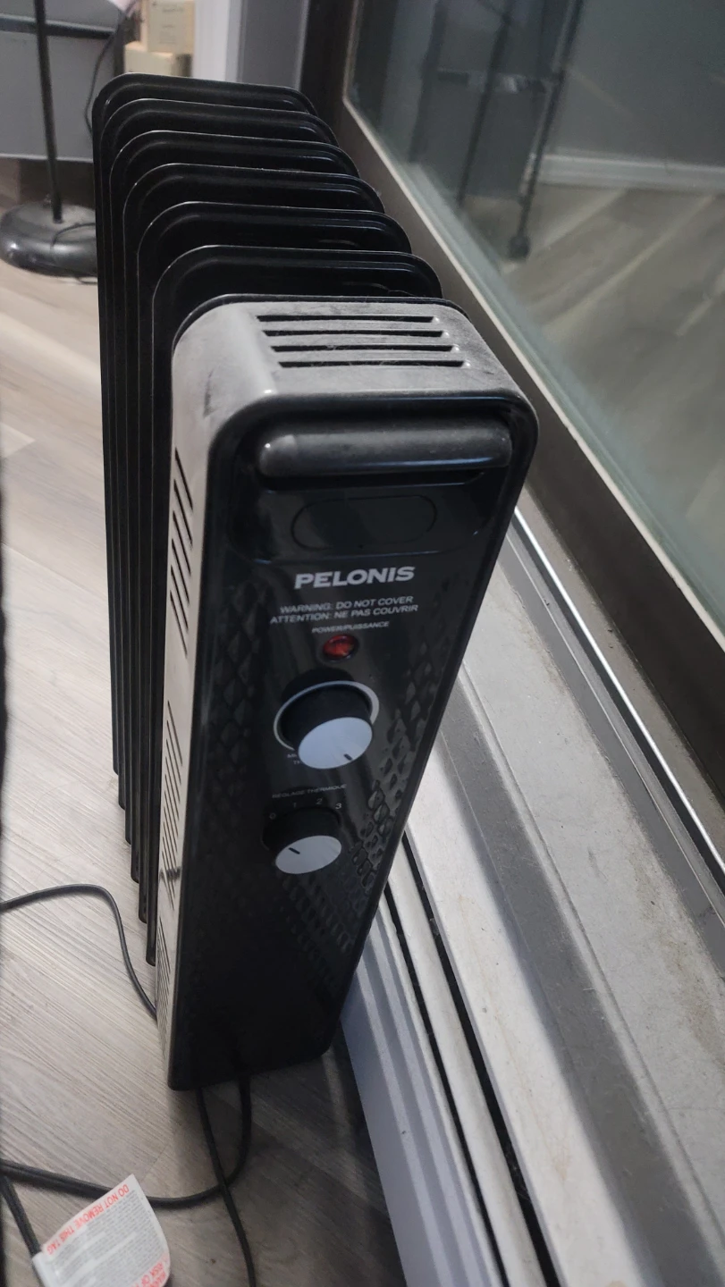 Pelonis 1500W Oil-Filled Electric Radiant Heater - photo 4