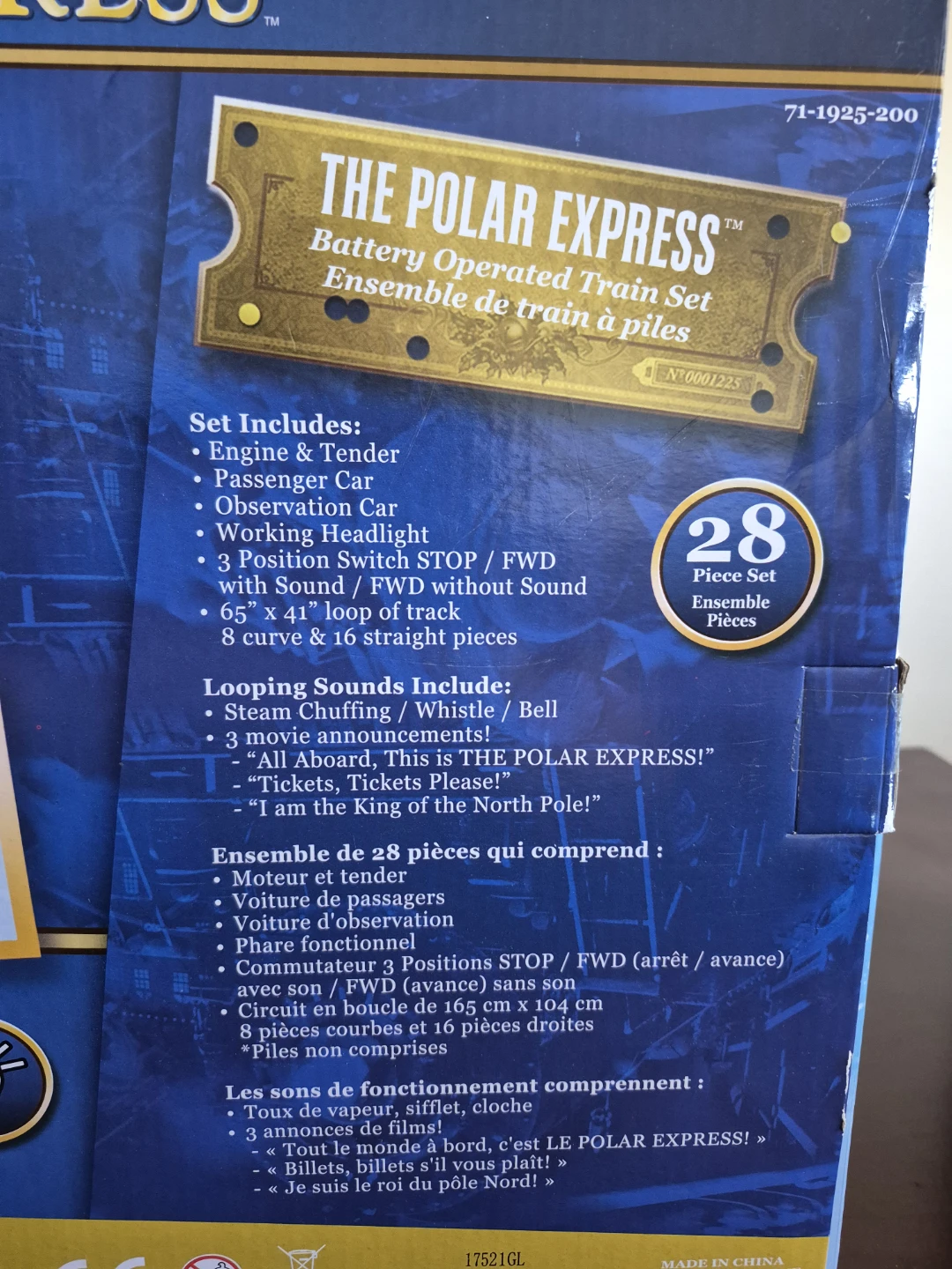 Lionel The Polar Express Battery Train Set - New - photo 4