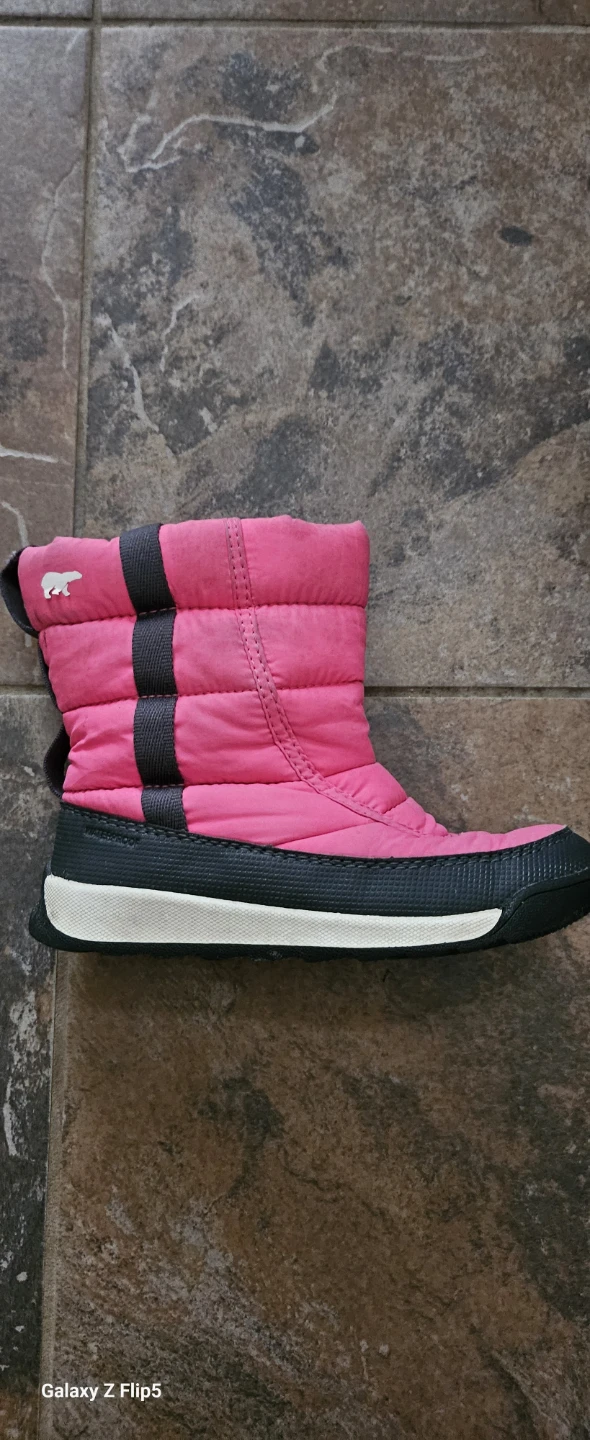 Sorel Pink Puffer Winter Boots, size 13 - photo 4