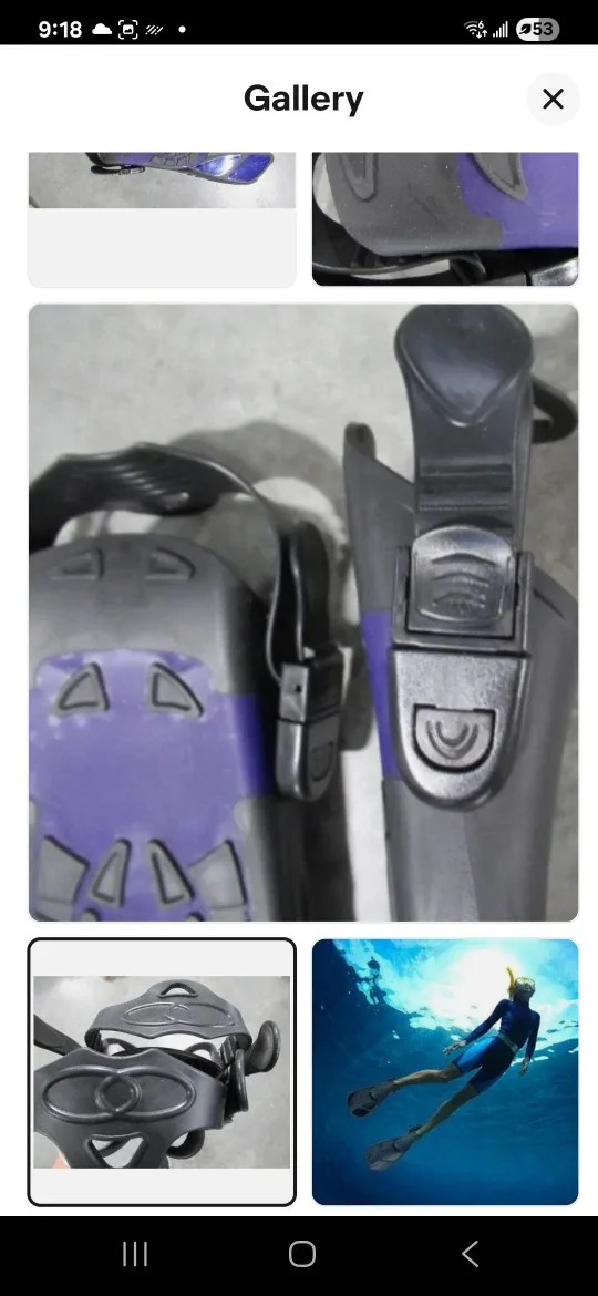 Snorkel Fins - Size S/M (Kids JR9-13) image indicator(6)