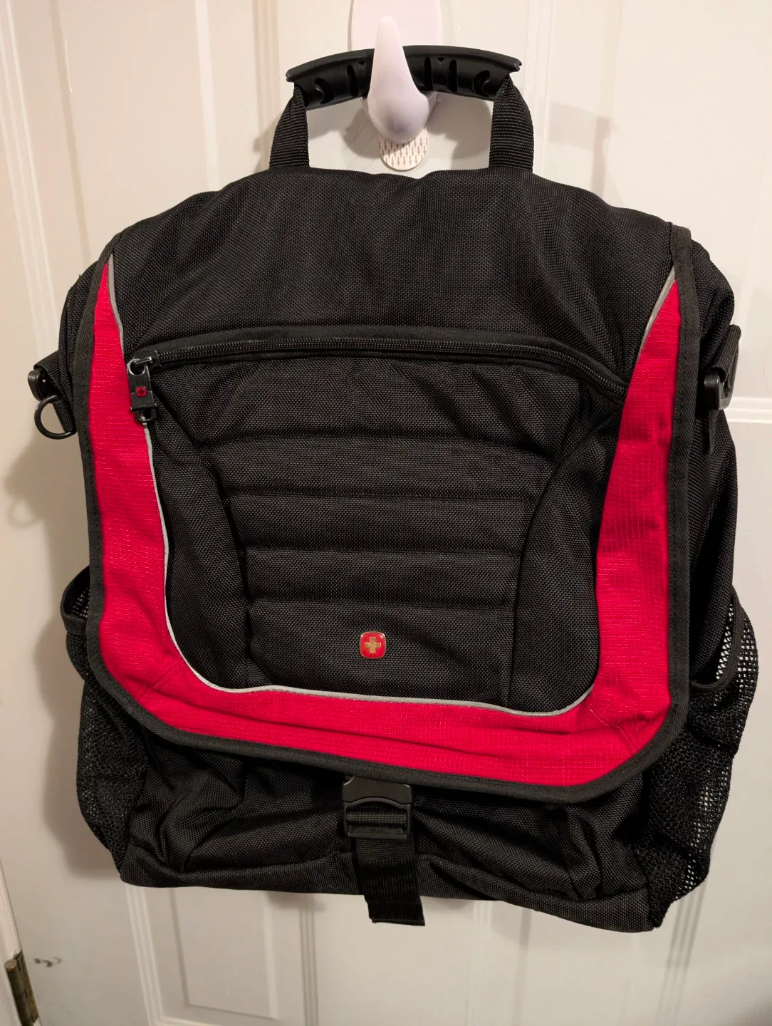 Wenger SwissGear Black & Red Backpack