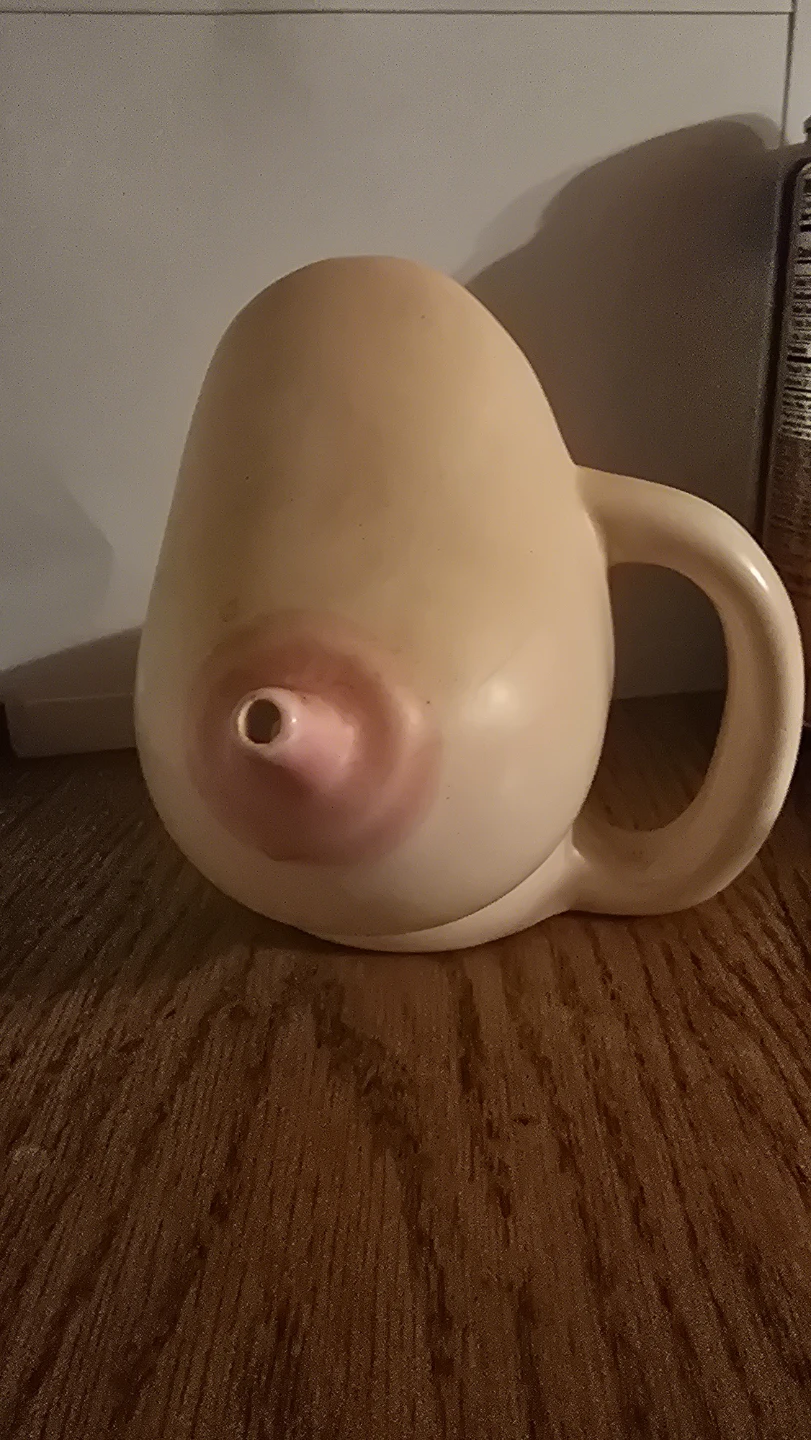Novelty Boob Mug