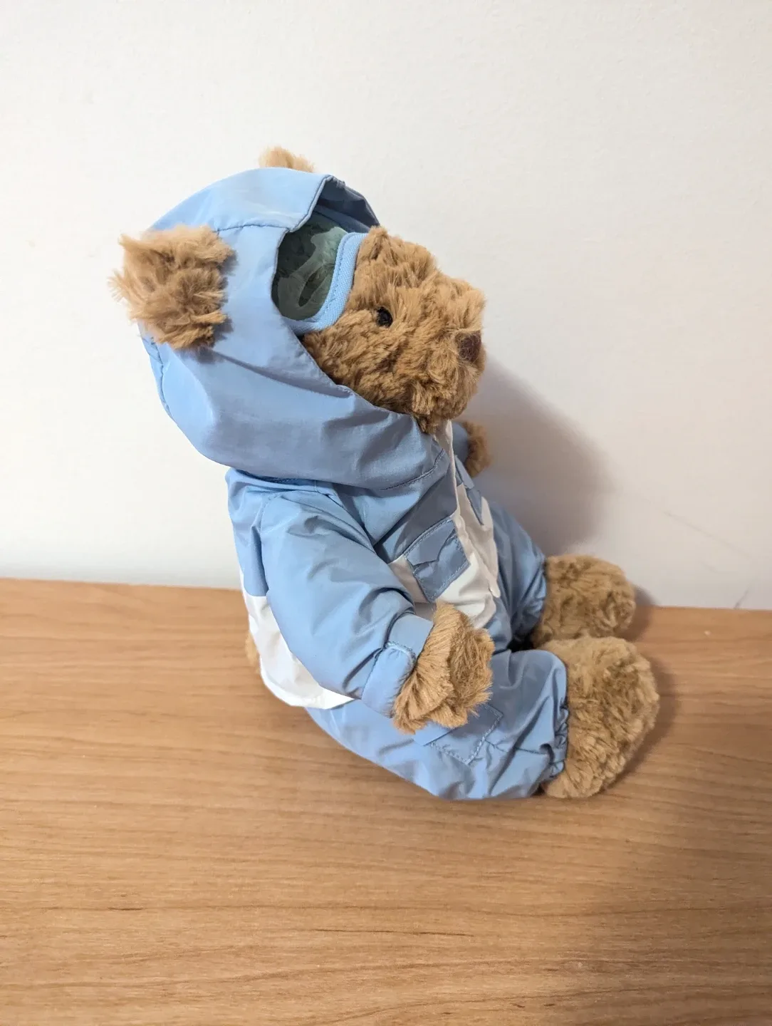 Jellycat Blue Ski Suit Bartholomew bear NWT image indicator(2)