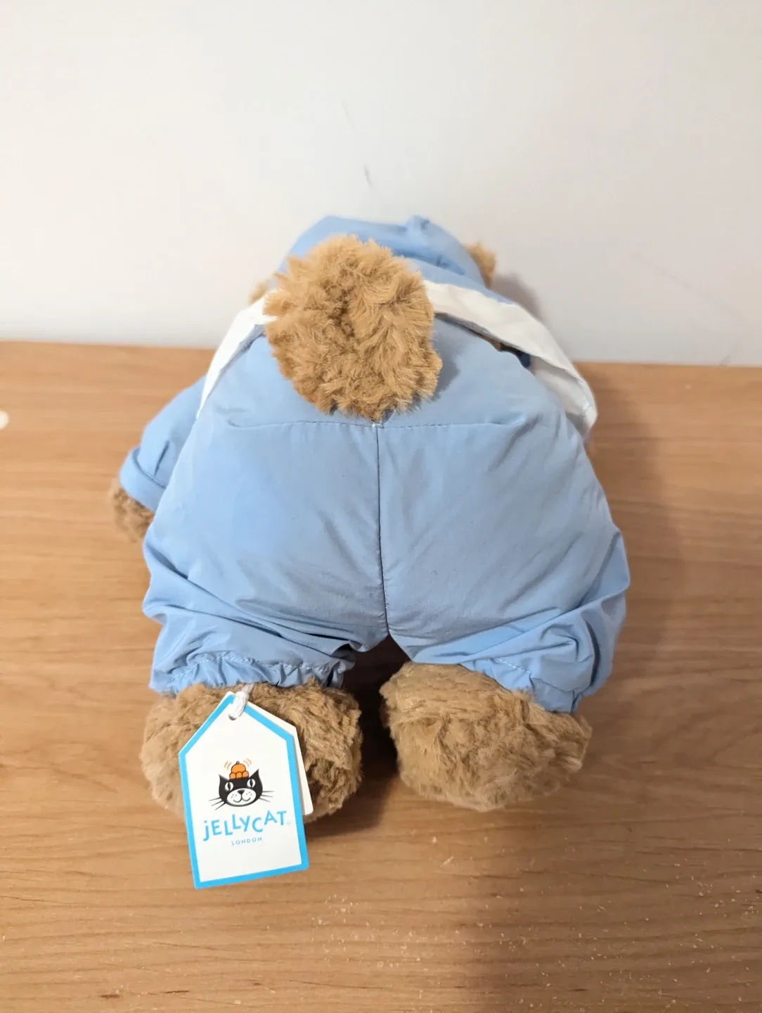 Jellycat Blue Ski Suit Bartholomew bear NWT image indicator(5)
