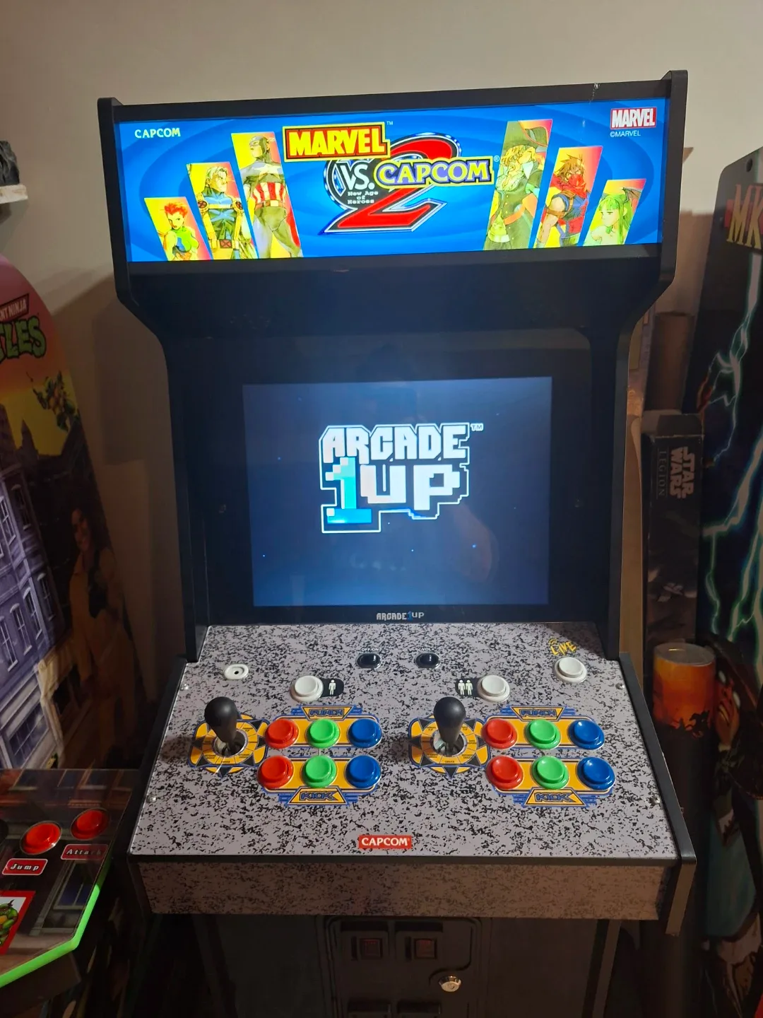 Marvel vs Capcom 2  1 up arcade