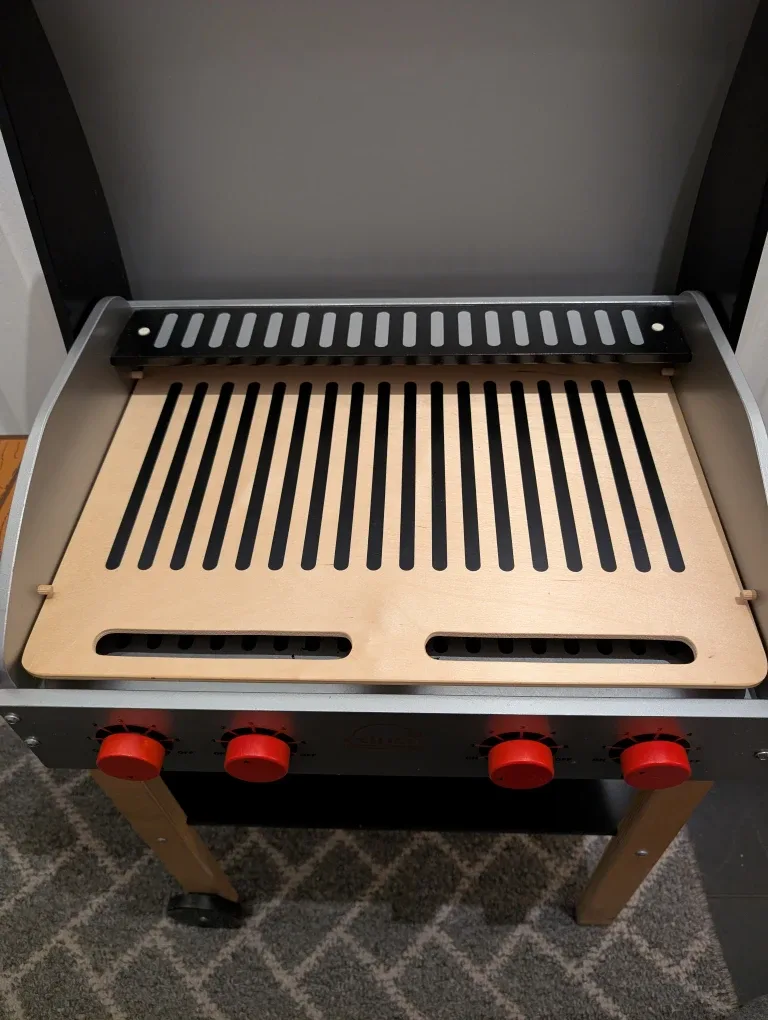 Kids Wooden Play BBQ image indicator(4)