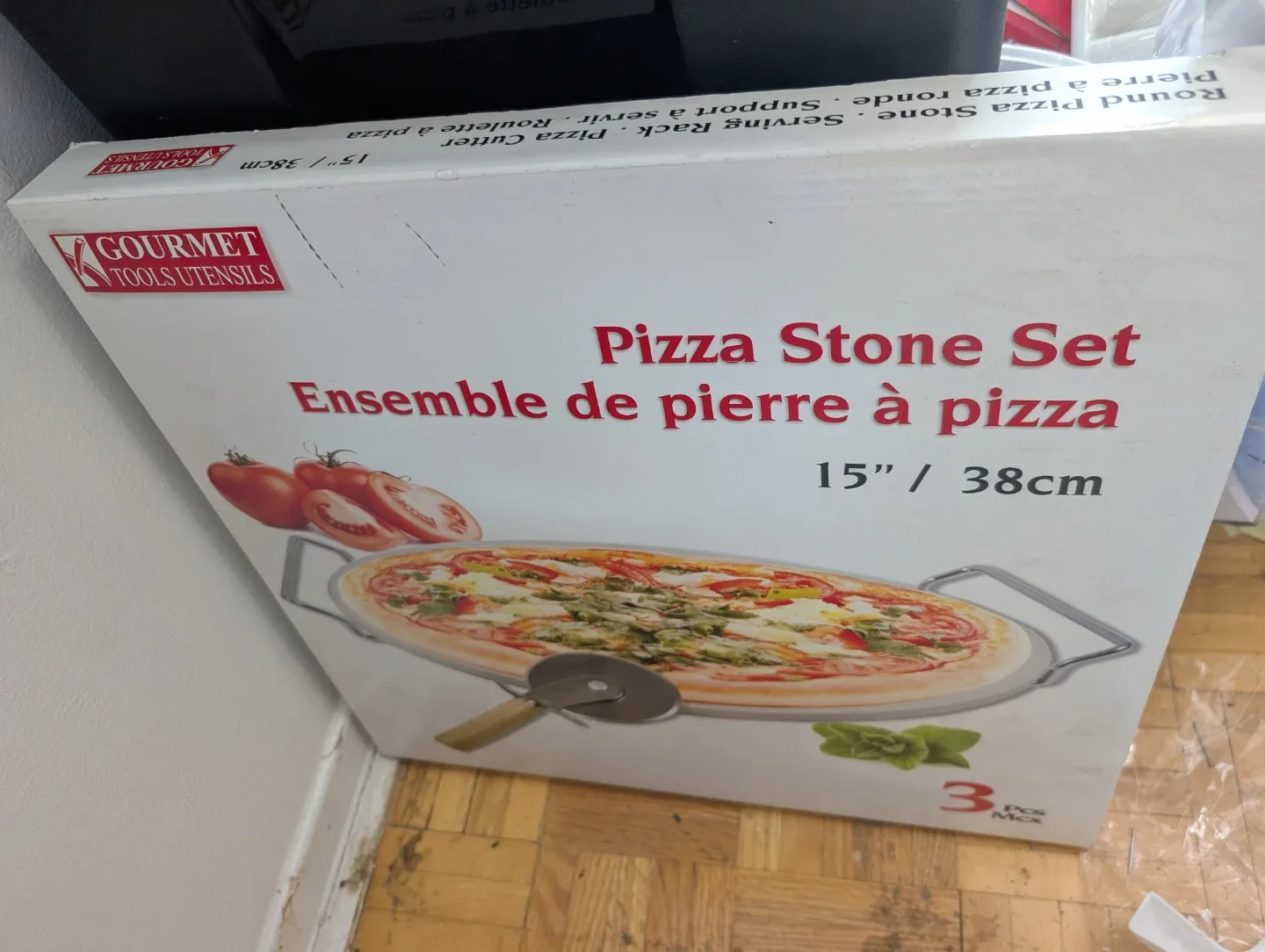 Gourmet Tools Pizza Stone Set thumbnail