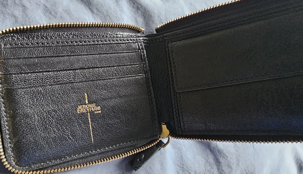 Jerome Dreyfuss Black Leather Wallet - photo 2