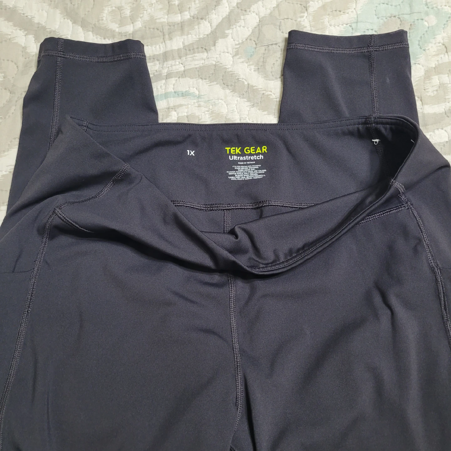 Ladies Size 1X Tek Gear Active Stretch Pants with Side Pockets - photo 5